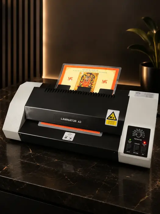 Professional hot lamination machine for documents and photographs